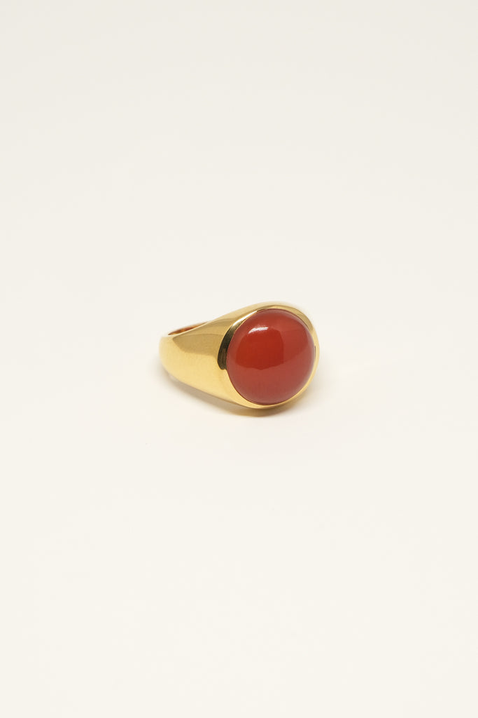 STUDIO LOMA - AISHA ring, with red Onyx