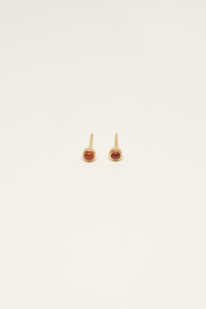 STUDIO LOMA - EA earring with red Onyx