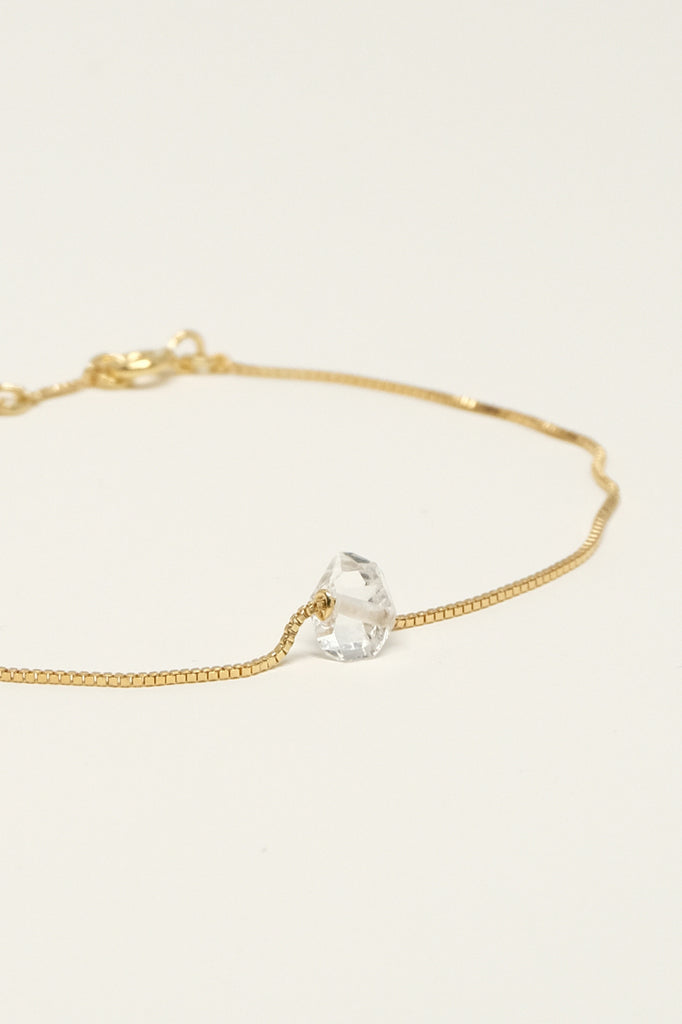 STUDIO LOMA - MERLE bracelet with Herkimer diamond