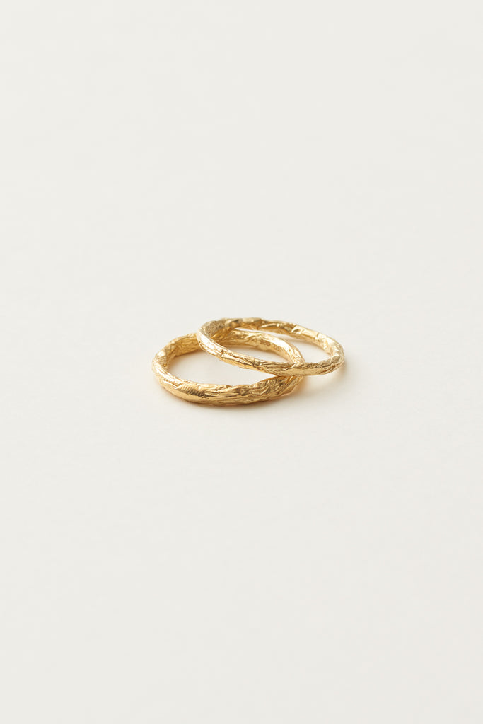 STUDIO LOMA - AJO ring, gold, small.
