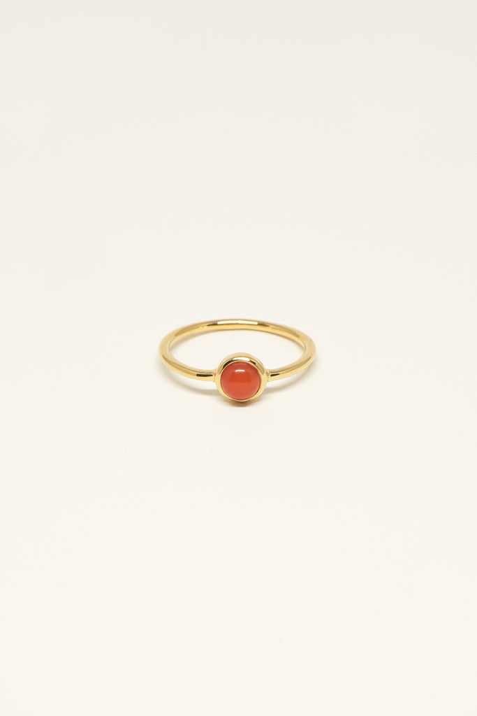 STUDIO LOMA - ABBIE ring with red Onyx