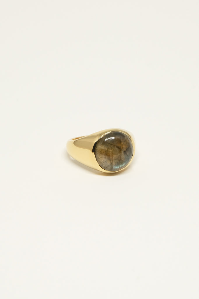 STUDIO LOMA - AISHA ring, with Labradorite